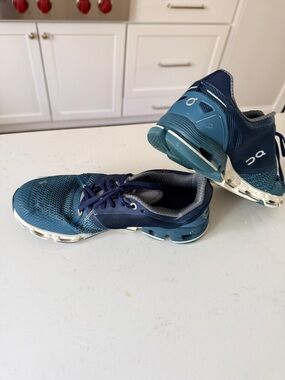 On Running Cloud Sneakers in Blue Teal